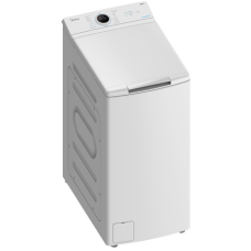 Midea Washing Machine , MF100T60B/W-HR , Energy efficiency class A , Top loading , Washing capacity 6 kg , 1200 RPM , Depth 61 cm , Width 40 cm , Display , LED , Steam function , White