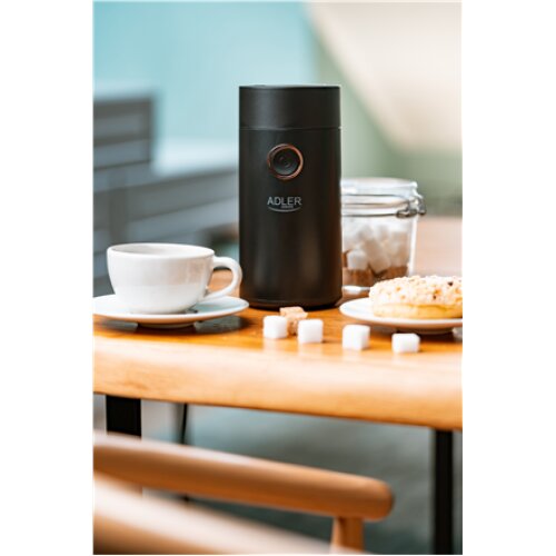 Adler , Coffee Mill , AD 4446bg , 150 W , Coffee beans capacity 75 g , Black