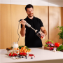 Cecotec Hand blender , Power Neutron 1100MAX Cream&Crush , Hand Blender , 1100 W , Number of speeds Adjustable , Turbo mode , Chopper , Black/Silver