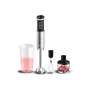 Cecotec Hand blender , Power Neutron 1100MAX Cream&Crush , Hand Blender , 1100 W , Number of speeds Adjustable , Turbo mode , Chopper , Black/Silver