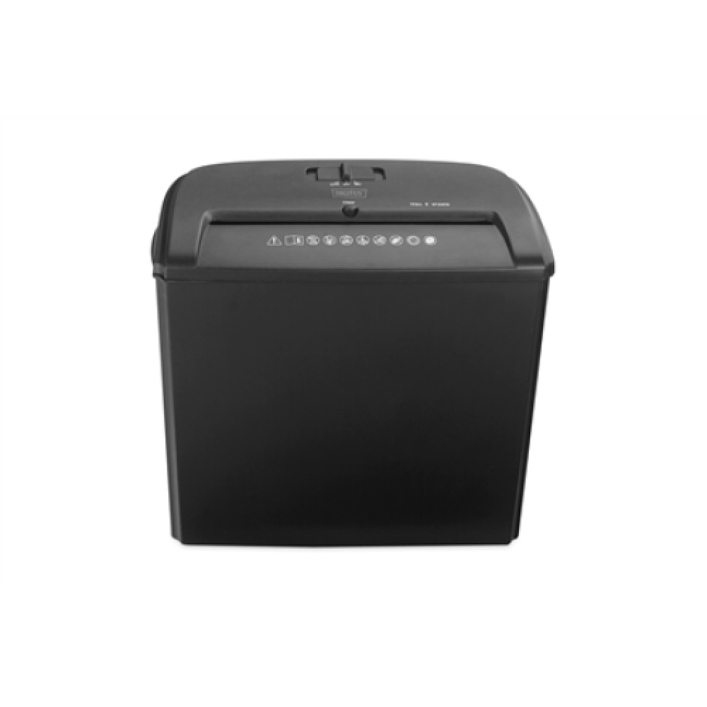 Digitus Shredder X5 Black, 10 L, Cross-Cut Shredder, Paper handling standard/output 5 sheets per pass, Warranty 24 month(s)