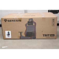 SALE OUT. Genesis Gaming Chair Trit 660 RBG, Grey , Genesis Gaming Chair , Trit 660 RBG , Grey , DAMAGED PACKAGING, USED, SCRATCHED