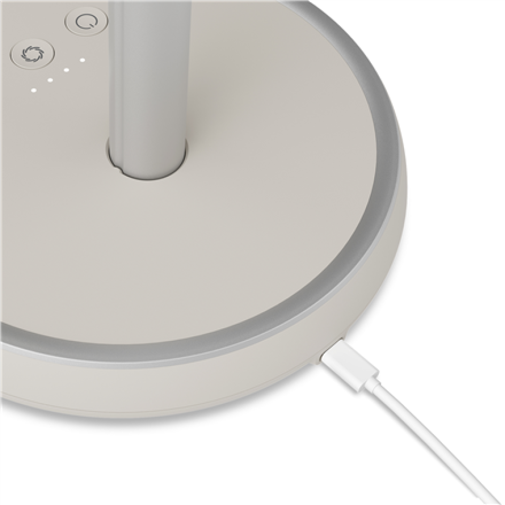 Duux Fan , Rize Flex , Stand Fan , Greige , Diameter 21 cm , Number of speeds 4 , Oscillation , 10 W