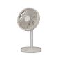 Duux Fan , Rize Flex , Stand Fan , Greige , Diameter 21 cm , Number of speeds 4 , Oscillation , 10 W