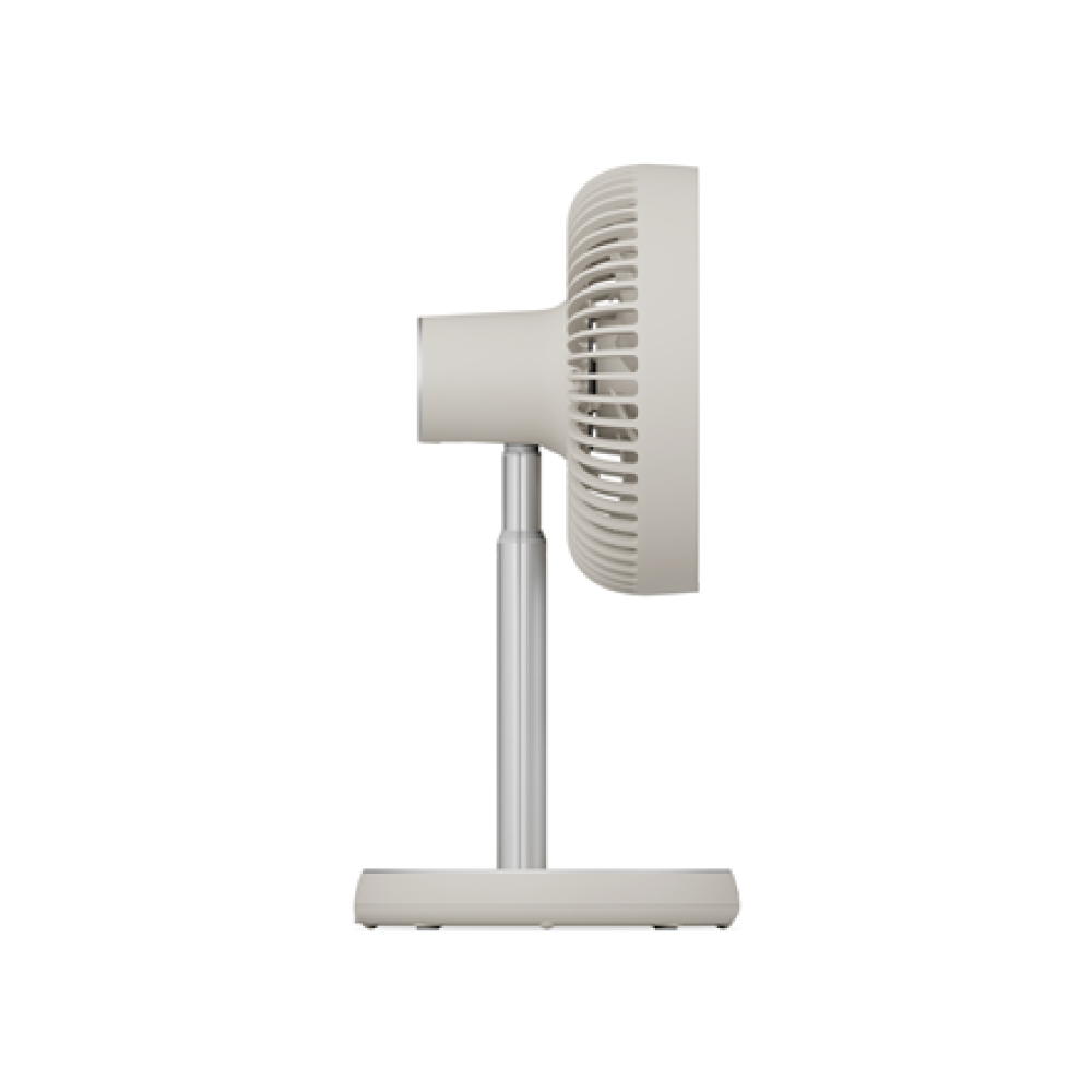 Duux Fan , Rize Flex , Stand Fan , Greige , Diameter 21 cm , Number of speeds 4 , Oscillation , 10 W
