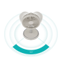 Duux Fan , Rize Flex , Stand Fan , Greige , Diameter 21 cm , Number of speeds 4 , Oscillation , 10 W