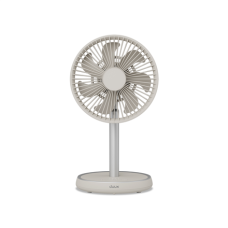 Duux Fan , Rize Flex , Stand Fan , Greige , Diameter 21 cm , Number of speeds 4 , Oscillation , 10 W