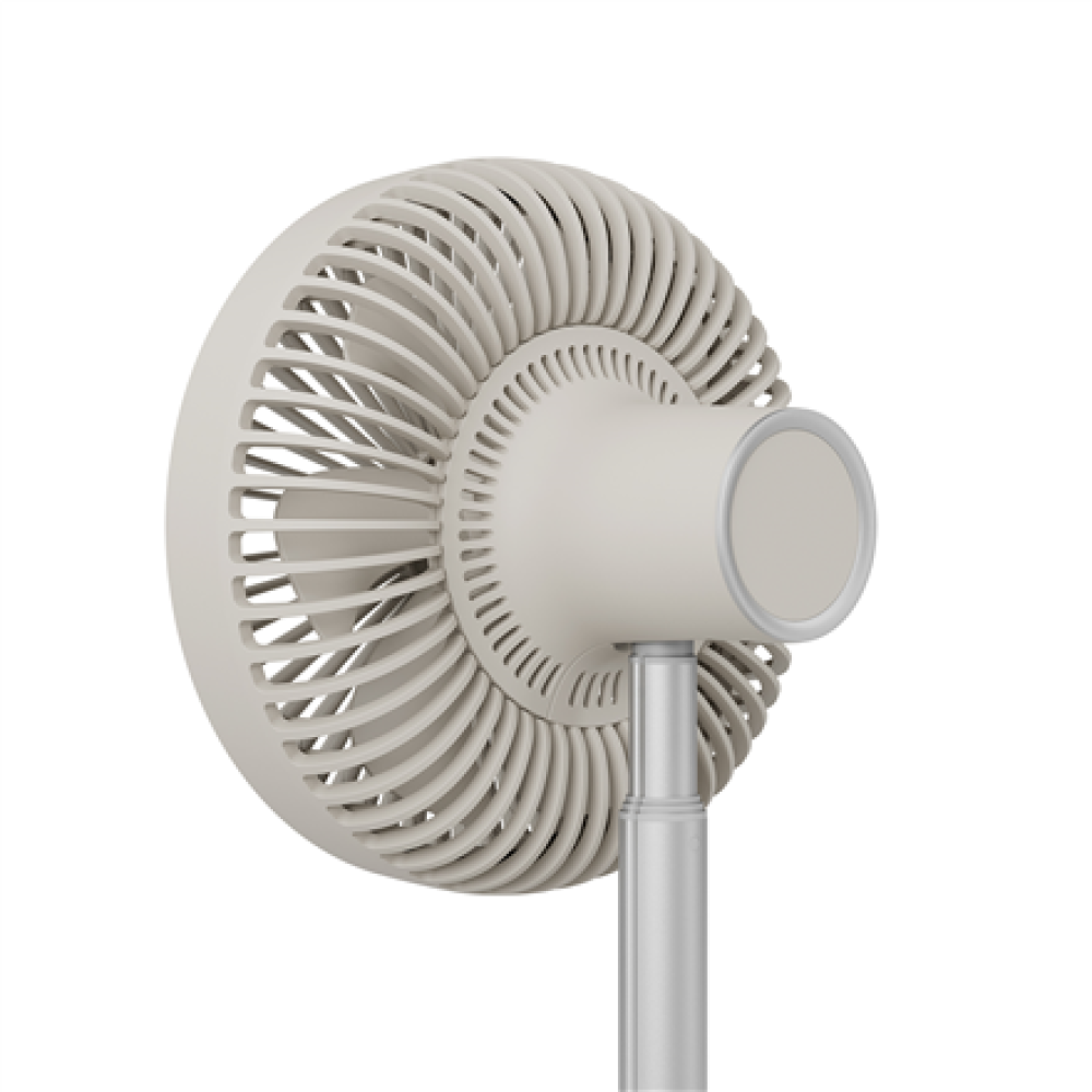 Duux Fan , Rize Flex , Stand Fan , Greige , Diameter 21 cm , Number of speeds 4 , Oscillation , 10 W