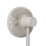 Duux Fan , Rize Flex , Stand Fan , Greige , Diameter 21 cm , Number of speeds 4 , Oscillation , 10 W
