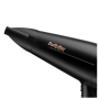 BABYLISS Hair Dryer Turbo Shine D570DE 2200 W, Number of temperature settings 3, Ionic function, Diffuser nozzle, Black