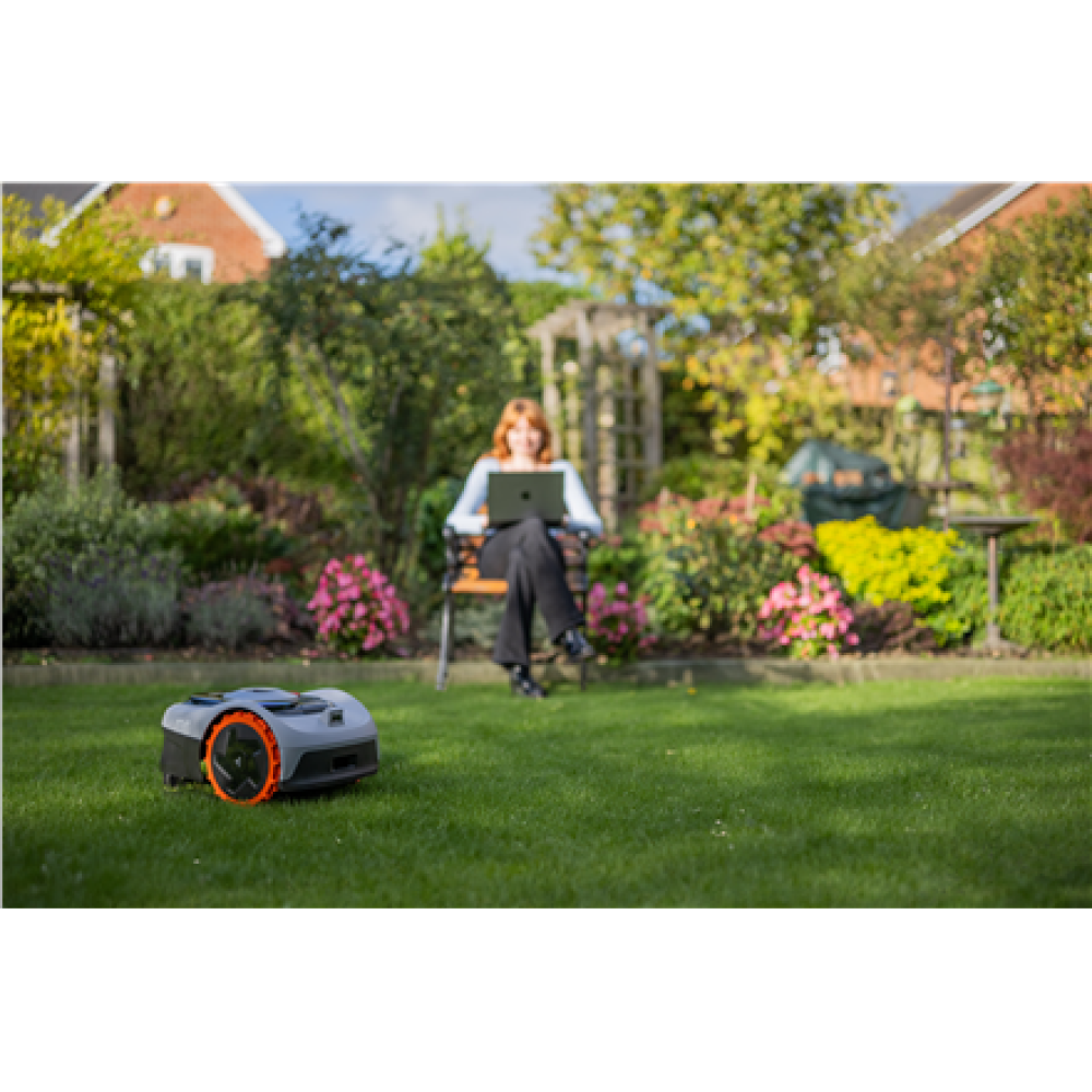 Segway , Navimow Robot Lawn Mower , i105E , Mowing Area 500 m² , Waterproof IPX6 , 58 dB , Charging station, antenna, antenna stand, power cord