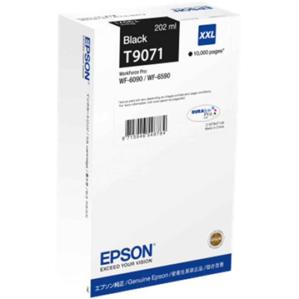Epson DURABrite Pro , T9071 XXL , Ink Cartridge , Black
