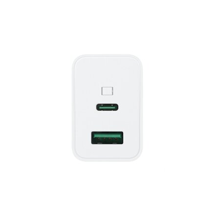 OPPO SUPERVOOC 45W Dual-Port Charger, OSAB4CB4AE, White , Charger