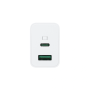OPPO SUPERVOOC 45W Dual-Port Charger, OSAB4CB4AE, White , Charger