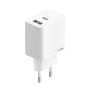 OPPO SUPERVOOC 45W Dual-Port Charger, OSAB4CB4AE, White , Charger