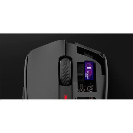 Genesis ZIRCON 500 G2 , Gaming Mouse , Wireless/Wired , 2.4 GHz, Bluetooth, USB , Black