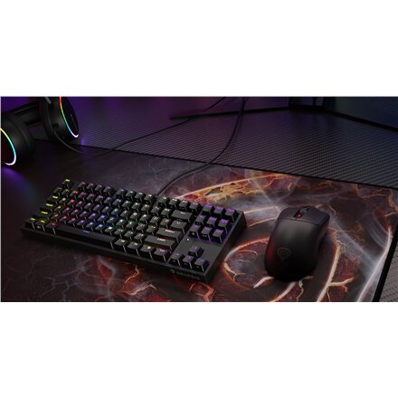 Genesis ZIRCON 500 G2 , Gaming Mouse , Wireless/Wired , 2.4 GHz, Bluetooth, USB , Black