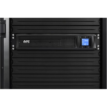Schneider Electric APC Smart-UPS C, Rackmount 2U, 4x IEC C13 outlets, SmartConnect port, USB and serial communication, AVR, graphic LCD , SMC1000I-2UC , 1000 VA , 600 W , 230 V