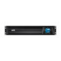 Schneider Electric APC Smart-UPS C, Rackmount 2U, 4x IEC C13 outlets, SmartConnect port, USB and serial communication, AVR, graphic LCD , SMC1000I-2UC , 1000 VA , 600 W , 230 V