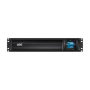 Schneider Electric APC Smart-UPS C, Rackmount 2U, 4x IEC C13 outlets, SmartConnect port, USB and serial communication, AVR, graphic LCD , SMC1000I-2UC , 1000 VA , 600 W , 230 V