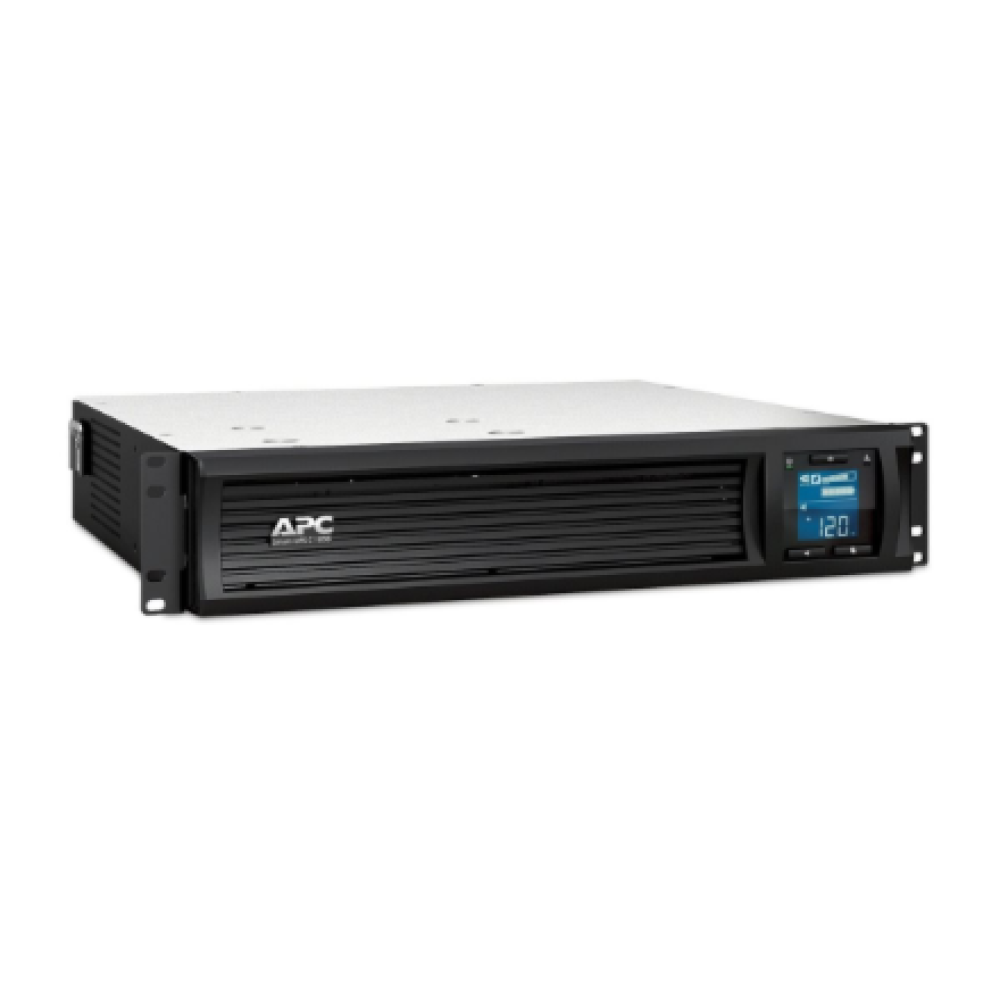 Schneider Electric APC Smart-UPS C, Rackmount 2U, 4x IEC C13 outlets, SmartConnect port, USB and serial communication, AVR, graphic LCD , SMC1000I-2UC , 1000 VA , 600 W , 230 V