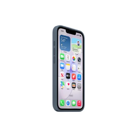 Apple iPhone 17e Silicone Case with MagSafe – Anchor Blue , Apple