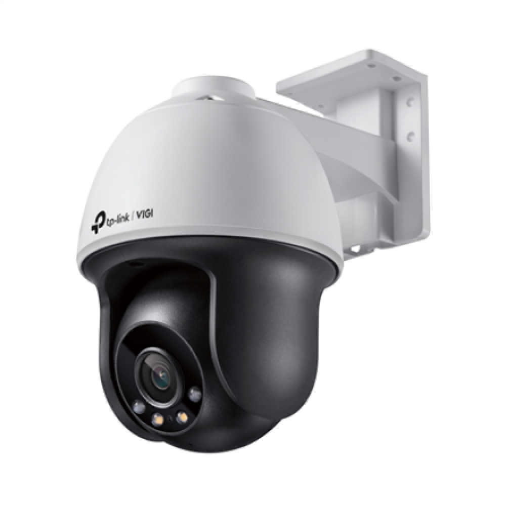TP-LINK VIGI 4MP Outdoor Full-Color Pan Tilt Network Camera VIGI C540 Dome, 4 mm, IP66, H.265+/H.265/H.264+/H.264, MicroSD