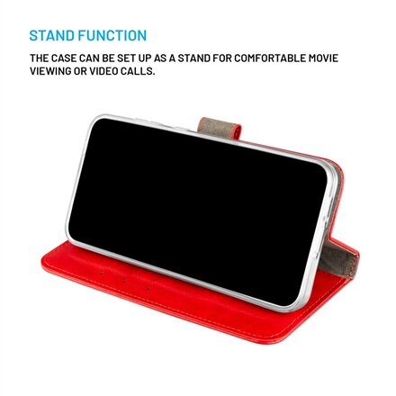 Fixed Opus , Book Case , Samsung , Galaxy A36 5G/A56 5G , Leather , Red