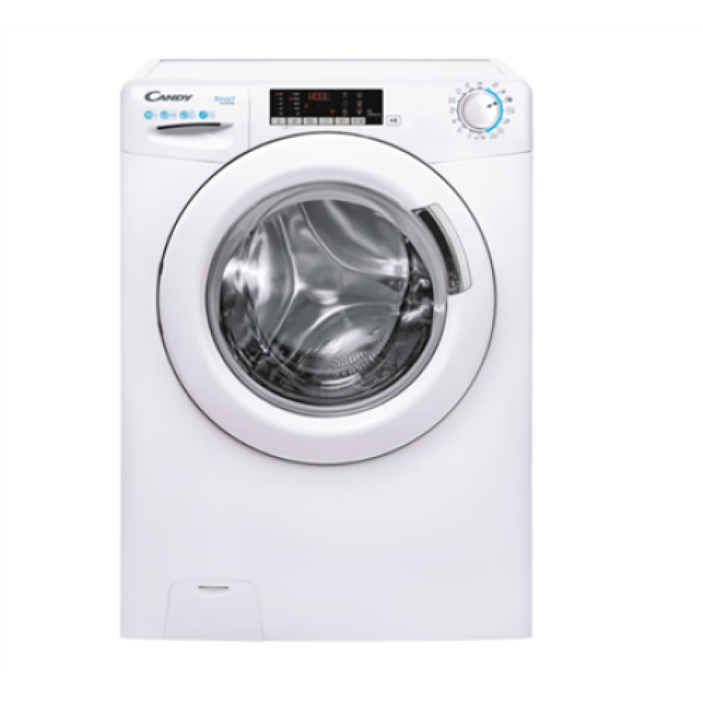 Candy , Washing Machine , CS 1410TXME/1-S , Energy efficiency class A , Front loading , Washing capacity 10 kg , 1400 RPM , Depth 58 cm , Width 60 cm , Display , LCD , White