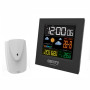 Camry , Weather station , CR 1166 , Black , Date display