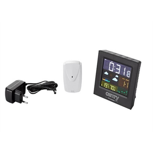 Camry , Weather station , CR 1166 , Black , Date display