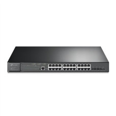 TP-LINK , 24-Port Gigabit and 4-Port 10GE SFP+ L2+ Managed Switch with 24-Port PoE+ , TL-SG3428XMP JetStream , Managed L2+ , Rackmountable