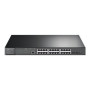 TP-LINK , 24-Port Gigabit and 4-Port 10GE SFP+ L2+ Managed Switch with 24-Port PoE+ , TL-SG3428XMP JetStream , Managed L2+ , Rackmountable