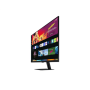 Samsung , Smart Monitor , LS32BM700UPXEN , 32 , VA , UHD , 16:9 , 60 Hz , 4 ms , 3840 x 2160 , 300 cd/m² , HDMI ports quantity 2 , Black , Warranty month(s)