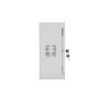 SOMI Networks , 3U, 19” Standard Vertical Installation Vertical Mount Cabinet , 3U-54/18SNC , Gray , Cable Entrances; Glass Doors; Assembled , Depth: 18 cm