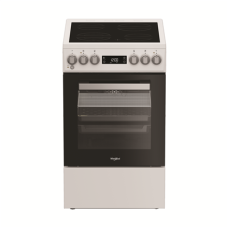 Whirlpool Cooker , Whirlpool , Hob type Vitroceramic , Oven type Electric , White , Width 50 cm , Depth 60 cm , 60 L Whirlpool Cooker , Whirlpool , Hob type Vitroceramic , Oven type Electric , White , Width 50 cm , Depth 60 cm , 60 L
