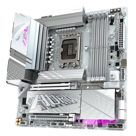 Gigabyte Z890M A ELITE WF7 ICE , Processor family Intel , Processor socket LGA1851 , DDR5 , Supported hard disk drive interfaces SATA, M.2 , Number of SATA connectors 4