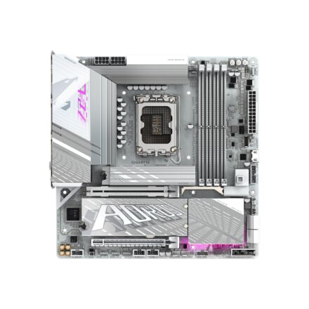 Gigabyte Z890M A ELITE WF7 ICE , Processor family Intel , Processor socket LGA1851 , DDR5 , Supported hard disk drive interfaces SATA, M.2 , Number of SATA connectors 4