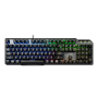 MSI , GK50 Elite , Gaming keyboard , Wired , RGB LED light , US , Black/Silver