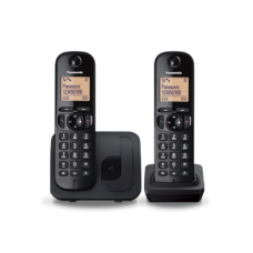 Panasonic , Cordless , KX-TGC212FXB , Built-in display , Caller ID , Black , Phonebook capacity 50 entries , Speakerphone