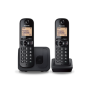 Panasonic , Cordless , KX-TGC212FXB , Built-in display , Caller ID , Black , Phonebook capacity 50 entries , Speakerphone