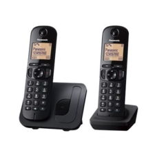 Panasonic , Cordless , KX-TGC212FXB , Built-in display , Caller ID , Black , Phonebook capacity 50 entries , Speakerphone