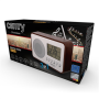 Camry , Digital Radio , CR 1153 , 5 W , White/woden