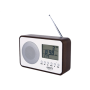 Camry , Digital Radio , CR 1153 , 5 W , White/woden