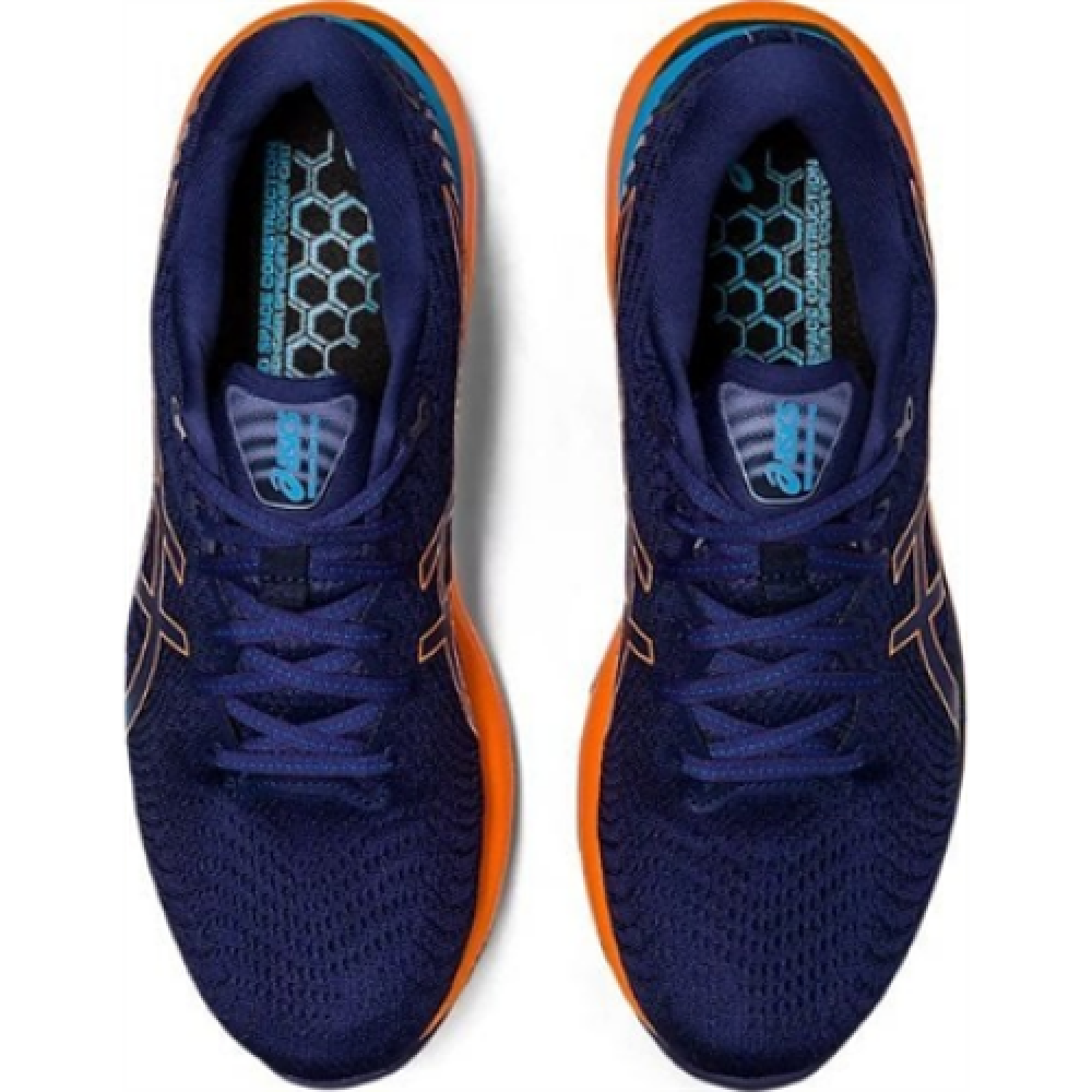 ASICS Mens shoes indigo blue/sun peach