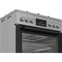 BEKO Cooker , FBMA61330GXDT , Hob type Gas , Oven type Electric , Stainless Steel , Width 60 cm , Depth 60 cm , Grilling , LED , Energy efficiency class A , 72 L