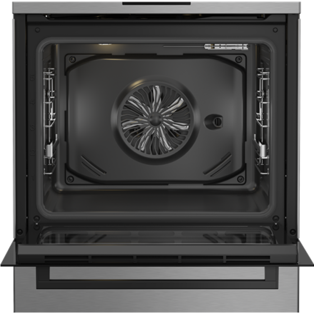 BEKO Cooker , FBMA61330GXDT , Hob type Gas , Oven type Electric , Stainless Steel , Width 60 cm , Grilling , LED , Depth 60 cm , 72 L