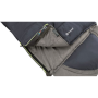 Outwell Contour Lux Deep Blue R, Sleeping Bag - Right Zipper, 220 x 85 cm, YKK 2-way L-shape open-end with auto lock, Deep Blue
