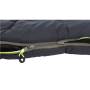 Outwell Contour Lux Deep Blue R, Sleeping Bag - Right Zipper, 220 x 85 cm, YKK 2-way L-shape open-end with auto lock, Deep Blue