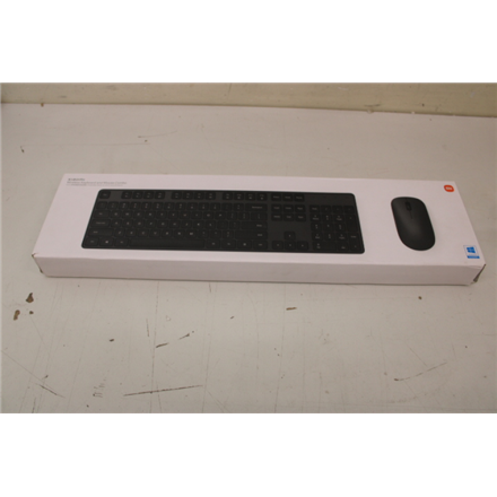 SALE OUT. , Xiaomi , Keyboard and Mouse , Keyboard and Mouse Set , Black , USED, SCRATCHED